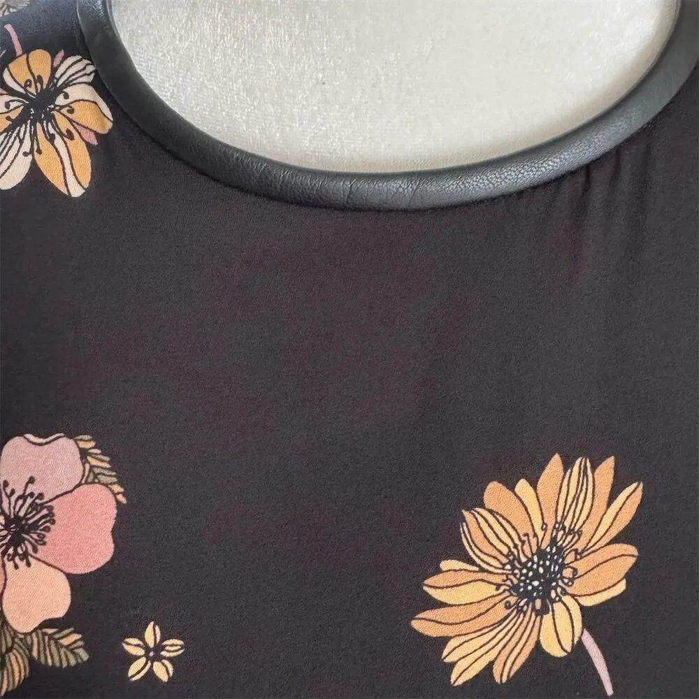 Who What Wear Floral High-Low Dress Women's XS - Picture 9 of 12
